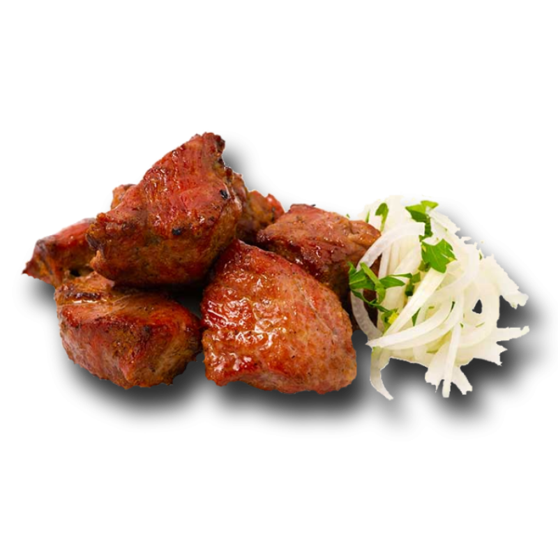 Шашлык из свиной шеи из тандыра